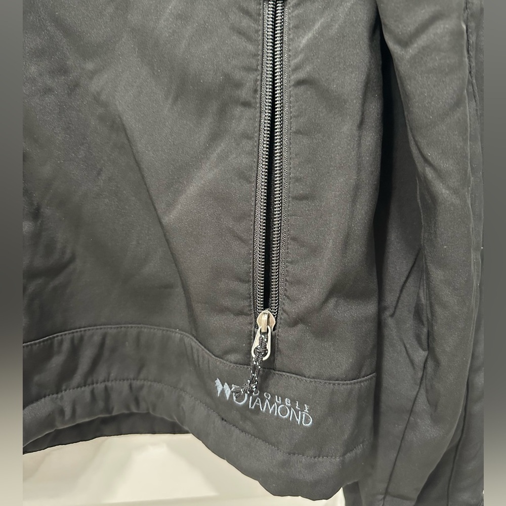 Men’s Black Diamond Jacket in Black - Picture 3 of 7